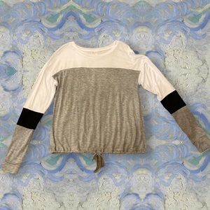 Neutral Long Sleeve Tee, size S